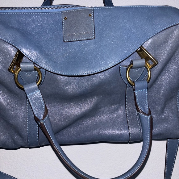 Marc Jacobs Leather Fulton Large Satchel authentic - Picture 3 of 11